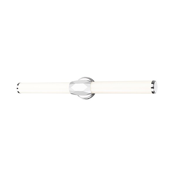 Z-Lite Cooper Vanity, 1-Light, 32 In.W x 4 In.L x 4.75 In.H, Chrome /Frosted 1010-32W-CH-LED - main